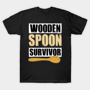 Funny Wooden Spoon Survivor T-Shirt